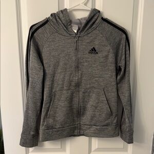 Adidas Kids Gray Hoodie